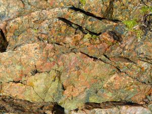 L'Eree granite at Rocquaine Bay
