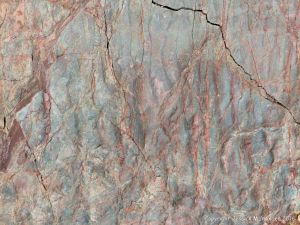 Triassic to Jurassic Blomidon Formation rocks at Wasson Bluff