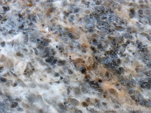 Close-up of natural rock texture and pattern