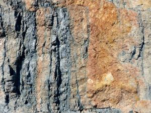 Close-up of natural rock texture and pattern