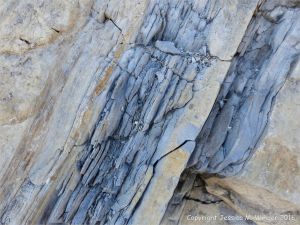 Close-up of natural rock texture and pattern