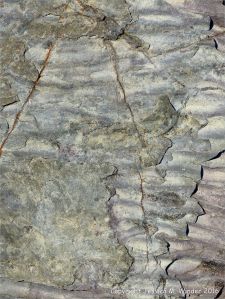 Close-up of natural rock texture and pattern