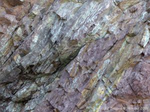 Close-up of natural rock texture and pattern