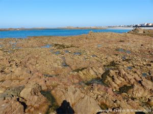 Granite-Diorite Marginal Facies at Cobo Bay