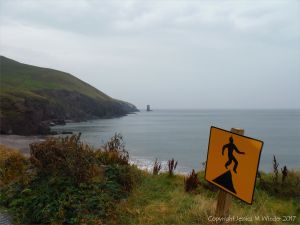 View looking south near Trabeg on the Dingle Peninsula in Ireland