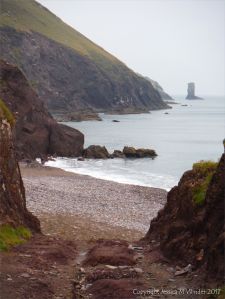 View looking south near Trabeg on the Dingle Peninsula in Ireland