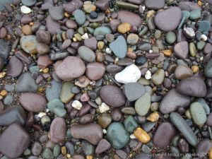 Pebbles on the beach at Trabeg oin the Dingle Peninsula