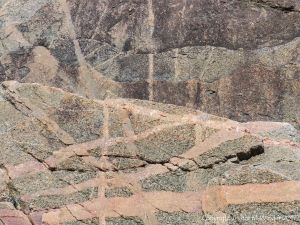 Rock patterns at Black Brook Cove