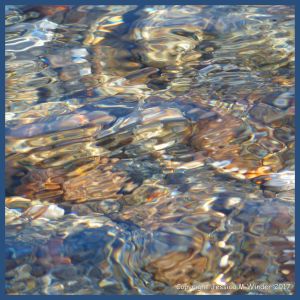 Natural abstract water ripple patterns