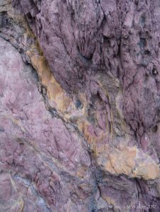 Detail of the natural pattern and texture of the Devonian Trabeg Conglomerate Formation of the Dingle Group, Ireland