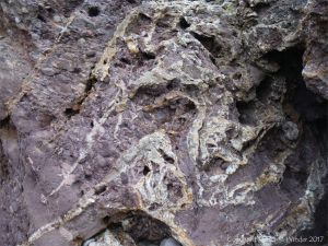 Detail of the natural pattern and texture of the Devonian Trabeg Conglomerate Formation of the Dingle Group, Ireland