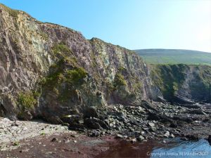Cliffs at Dunquin Harbour