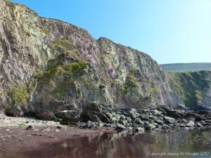 Cliffs at Dunquin Harbour