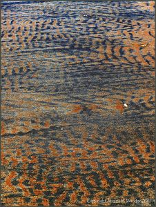 Patterns on beach sand