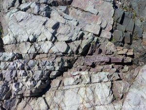 Rock colour, pattern, and texture in the Main-a-Dieu sequence on Cape Breton