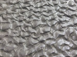Close-up of sand ripple pattern on the beach at Ventry Bay on the Dingle Peninsula in Ireland
