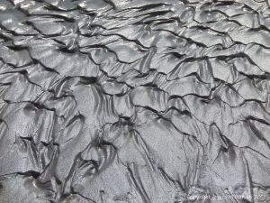 Close-up of sand ripple pattern on the beach at Ventry Bay on the Dingle Peninsula in Ireland