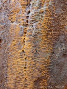 Natural pattern, colour, and texture in rusty iron