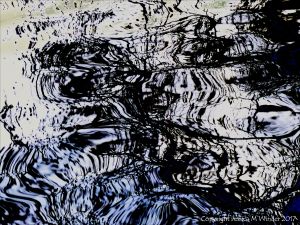 Pattern on water surface