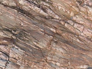 Natural abstract patterns in Cornish rock