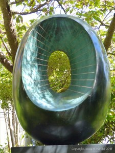 Bronze sculpture by Barbara Hepworth