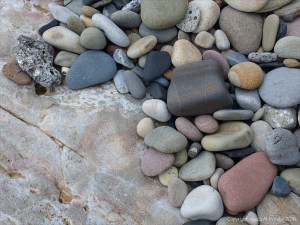 Pebbles at Langland Bay