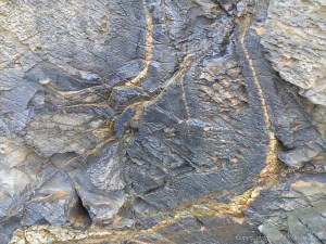 Cornish rock texture and pattern