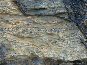 Cornish rock texture and pattern