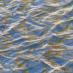 Natural unaltered surface water texture and pattern