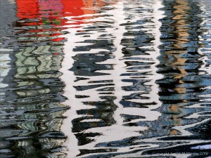 Abstract reflections on water