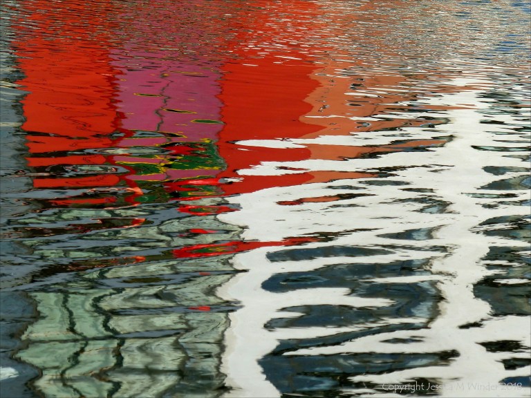 Abstract reflections on water