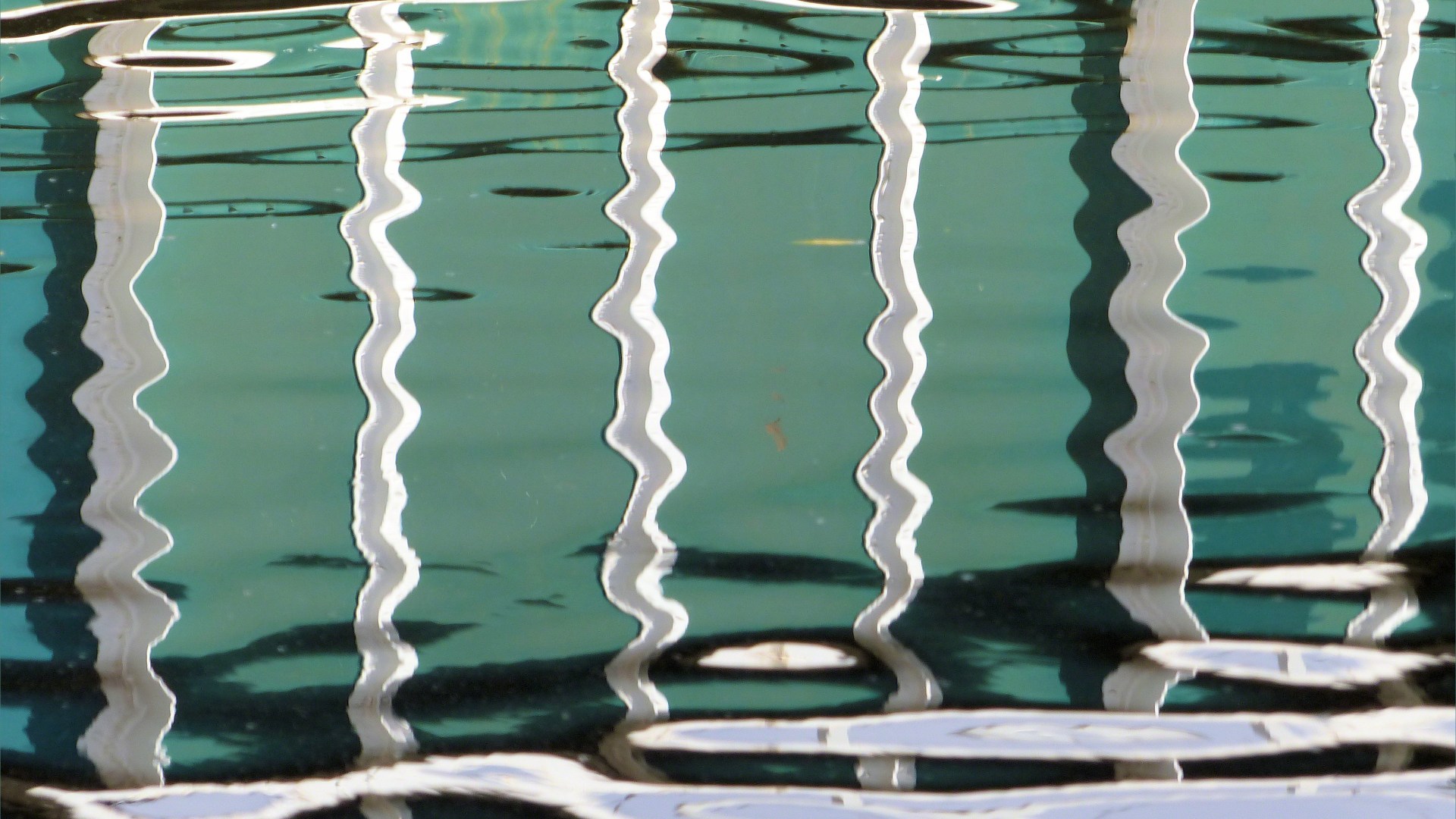 Abstract reflections on water