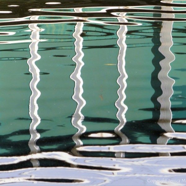 Abstract reflections on water