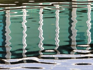 Abstract reflections on water