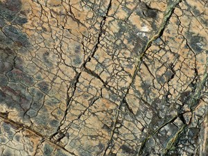 Details of rock texture and pattern at Kynance Cove