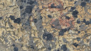 Detail of natural pattern in flagstone in Orkney