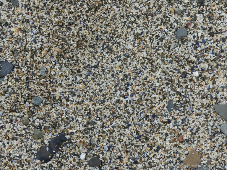 Shelly sand on the beach at Birsay