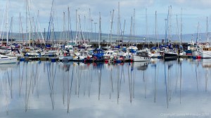 View from a walk around Kirkwall Harbour in Orkney