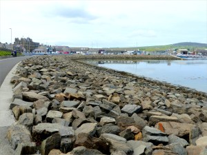 View from a walk around Kirkwall Harbour in Orkney