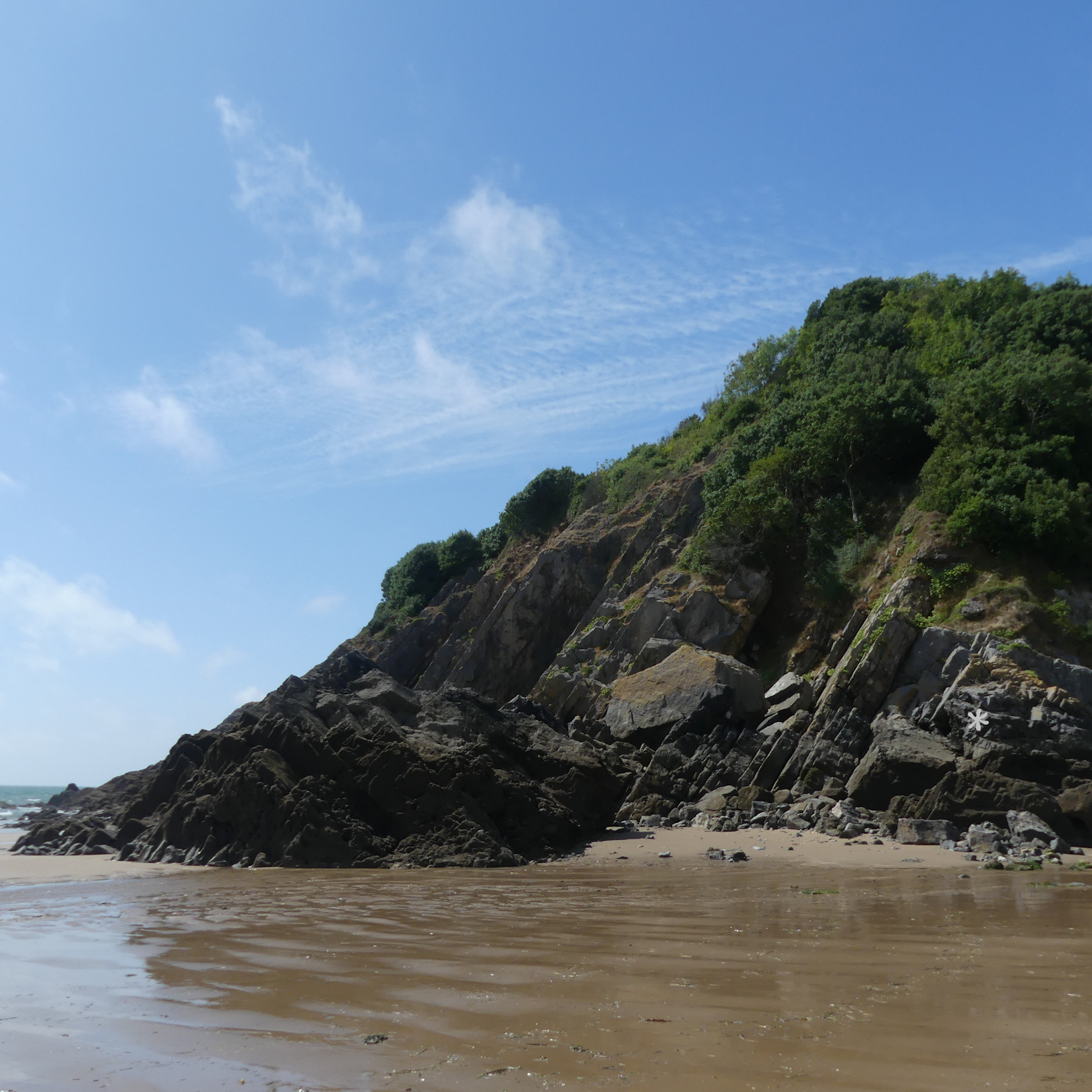 Location of the rock pattern shown in On the rocks CB1