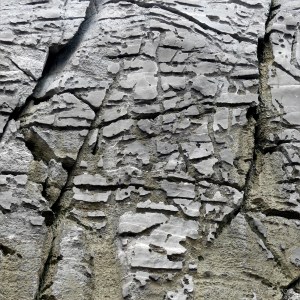 Natural pattern on rocks caused by weathering