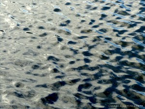 River surface water pattern and texture