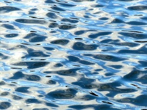 River surface water pattern and texture