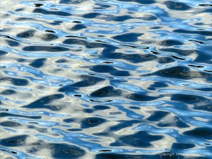 River surface water pattern and texture