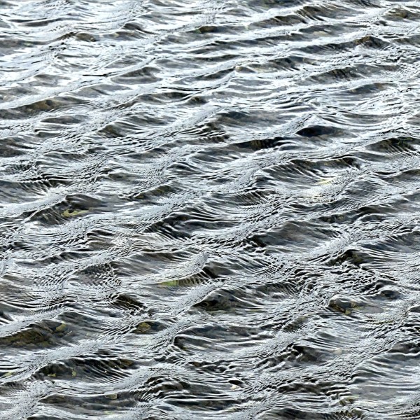 Natural river water surface texture and pattern