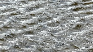 Natural river water surface texture and pattern