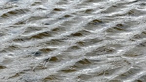 Natural river water surface texture and pattern