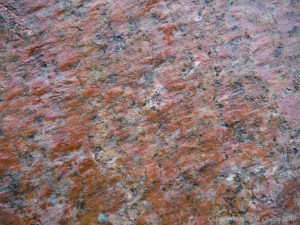 Natural pattern and colour on granite rock