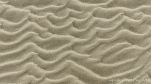 Natural patterns in the sand