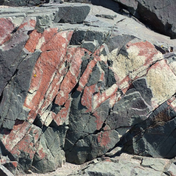 Rhyolitic basalt at Main-a-Dieu in Cape Breton